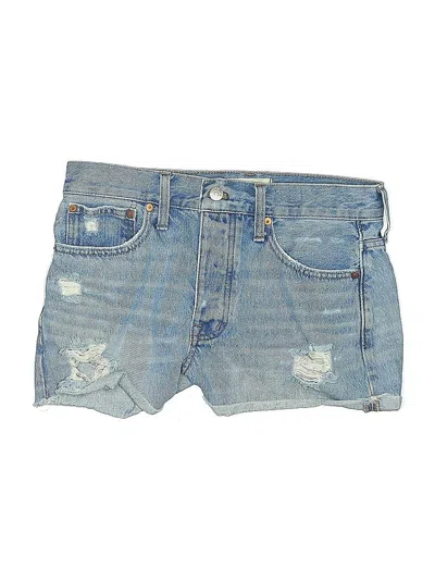 Pre-owned Madewell Denim Shorts In Blue