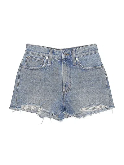 Pre-owned Madewell Denim Shorts In Blue