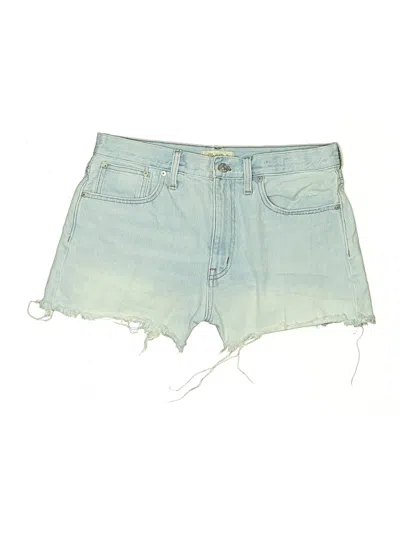 Pre-owned Madewell Denim Shorts In Blue