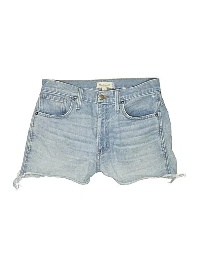 Pre-owned Madewell Denim Shorts In Blue
