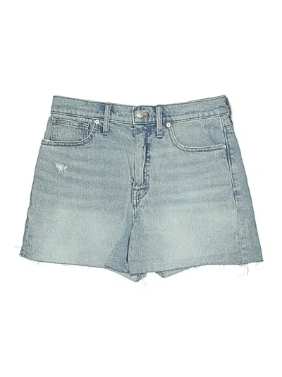 Pre-owned Madewell Denim Shorts In Blue