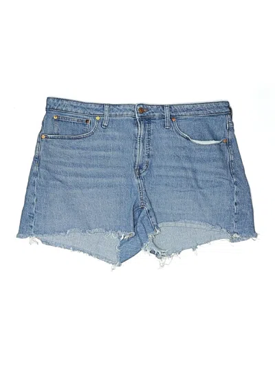 Pre-owned Madewell Denim Shorts In Blue