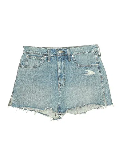 Pre-owned Madewell Denim Shorts In Blue