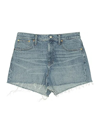 Pre-owned Madewell Denim Shorts In Blue