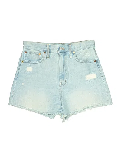 Pre-owned Madewell Denim Shorts In Blue