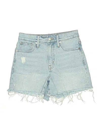 Pre-owned Madewell Denim Shorts In Blue