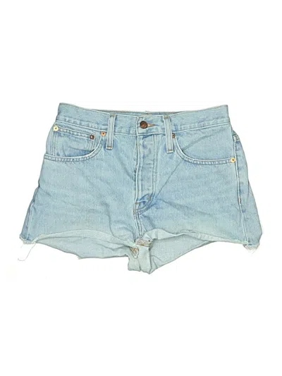 Pre-owned Madewell Denim Shorts In Blue