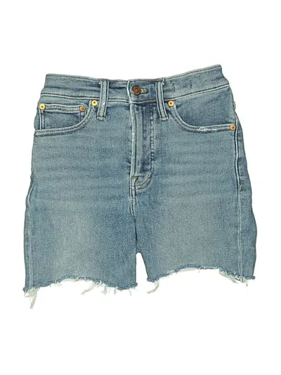 Pre-owned Madewell Denim Shorts In Blue