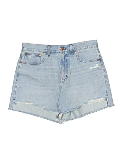 Pre-owned Madewell Denim Shorts In Blue