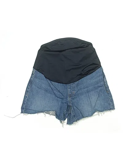 Pre-owned Madewell Denim Shorts In Blue
