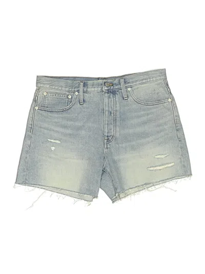 Pre-owned Madewell Denim Shorts In Blue