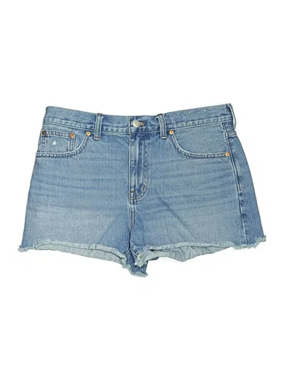 Pre-owned Madewell Denim Shorts In Blue