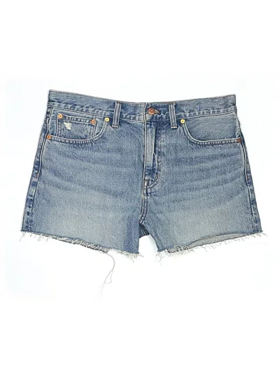 Pre-owned Madewell Denim Shorts In Blue