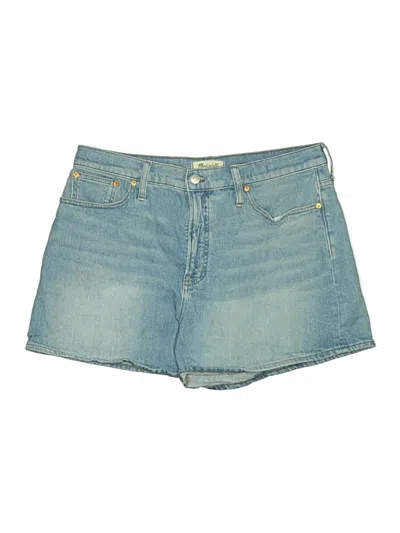 Pre-owned Madewell Denim Shorts In Blue