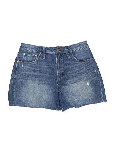 Pre-owned Madewell Denim Shorts In Blue