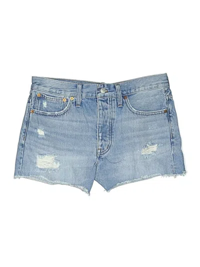 Pre-owned Madewell Denim Shorts In Blue