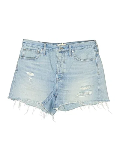 Pre-owned Madewell Denim Shorts In Blue