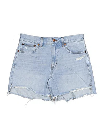 Pre-owned Madewell Denim Shorts In Blue