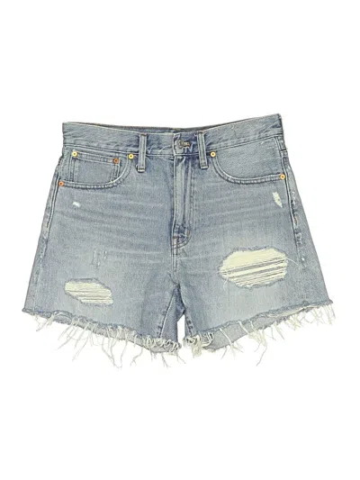 Pre-owned Madewell Denim Shorts In Blue