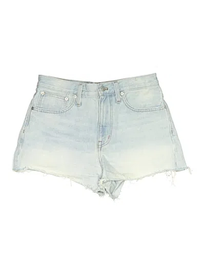 Pre-owned Madewell Denim Shorts In Blue