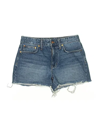 Pre-owned Madewell Denim Shorts In Blue