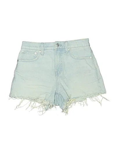 Pre-owned Madewell Denim Shorts In Blue