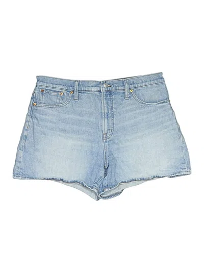 Pre-owned Madewell Denim Shorts In Blue
