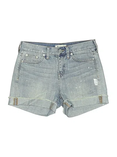 Pre-owned Madewell Denim Shorts In Blue