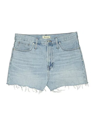 Pre-owned Madewell Denim Shorts In Blue