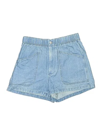 Pre-owned Madewell Denim Shorts In Blue
