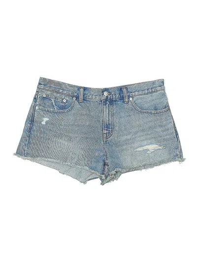 Pre-owned Madewell Denim Shorts In Blue