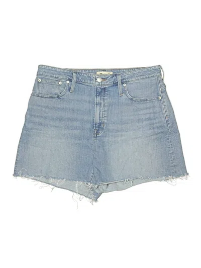 Pre-owned Madewell Denim Shorts In Blue