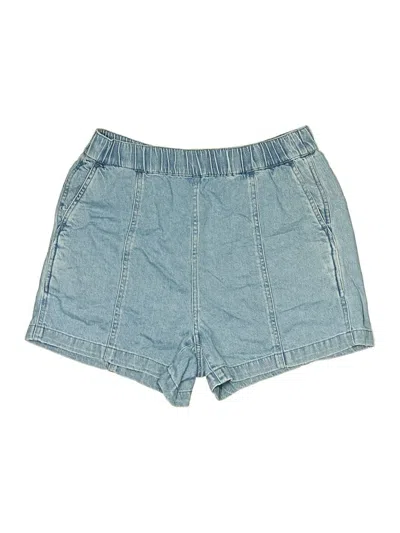 Pre-owned Madewell Denim Shorts In Blue
