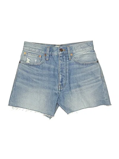 Madewell Denim Shorts In Blue