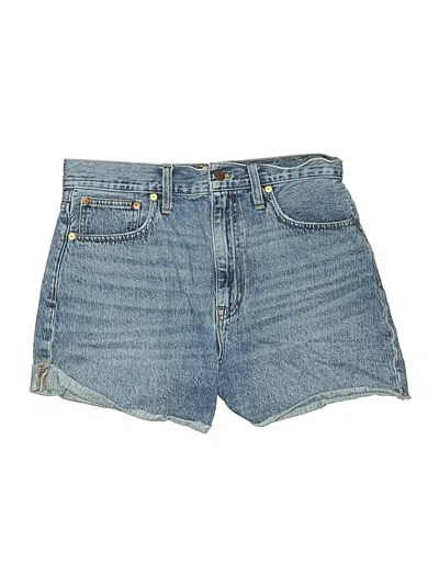 Pre-owned Madewell Denim Shorts In Blue