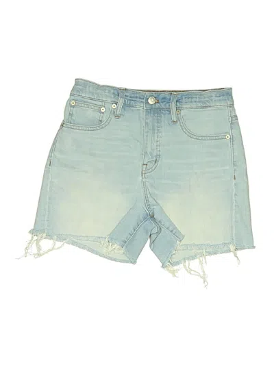 Pre-owned Madewell Denim Shorts In Blue