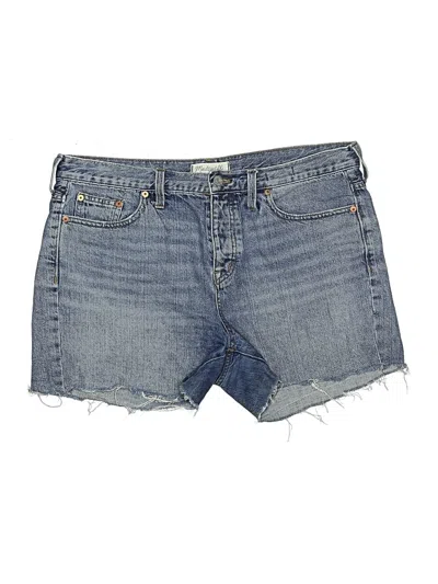 Pre-owned Madewell Denim Shorts In Blue
