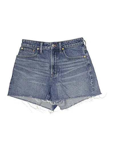 Pre-owned Madewell Denim Shorts In Blue