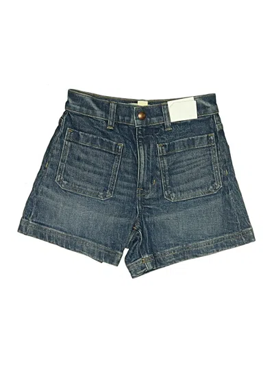 Pre-owned Madewell Denim Shorts In Blue