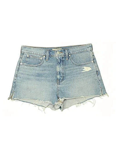 Pre-owned Madewell Denim Shorts In Blue