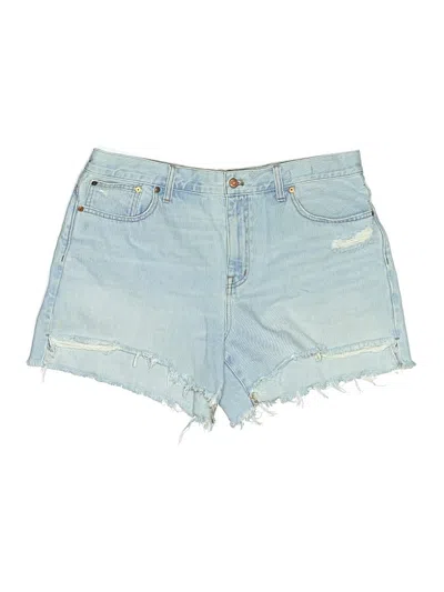 Pre-owned Madewell Denim Shorts In Blue