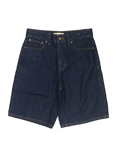 Pre-owned Madewell Denim Shorts In Blue