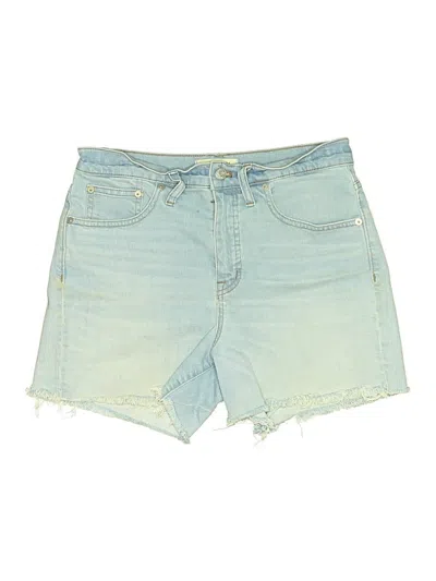 Pre-owned Madewell Denim Shorts In Blue