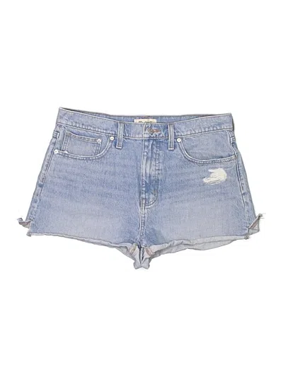 Pre-owned Madewell Denim Shorts In Blue