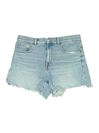 Pre-owned Madewell Denim Shorts In Blue