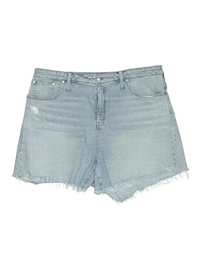 Pre-owned Madewell Denim Shorts In Blue