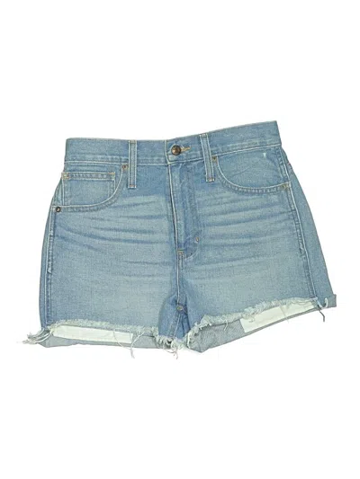 Pre-owned Madewell Denim Shorts In Blue
