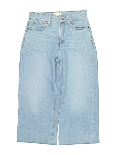 Pre-owned Madewell Denim Shorts In Blue