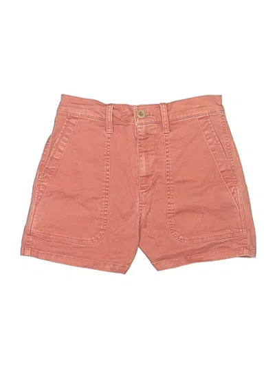 Pre-owned Madewell Denim Shorts In Orange
