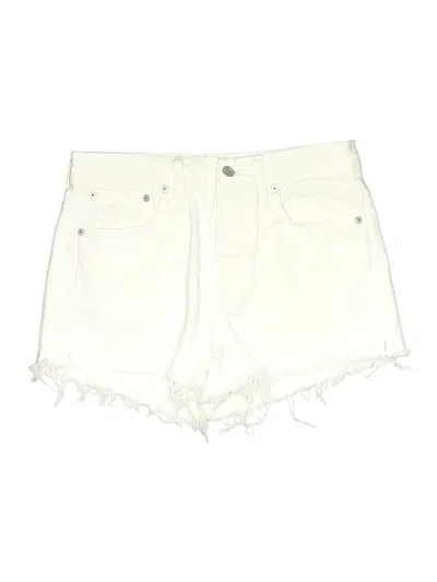 Pre-owned Madewell Denim Shorts In White